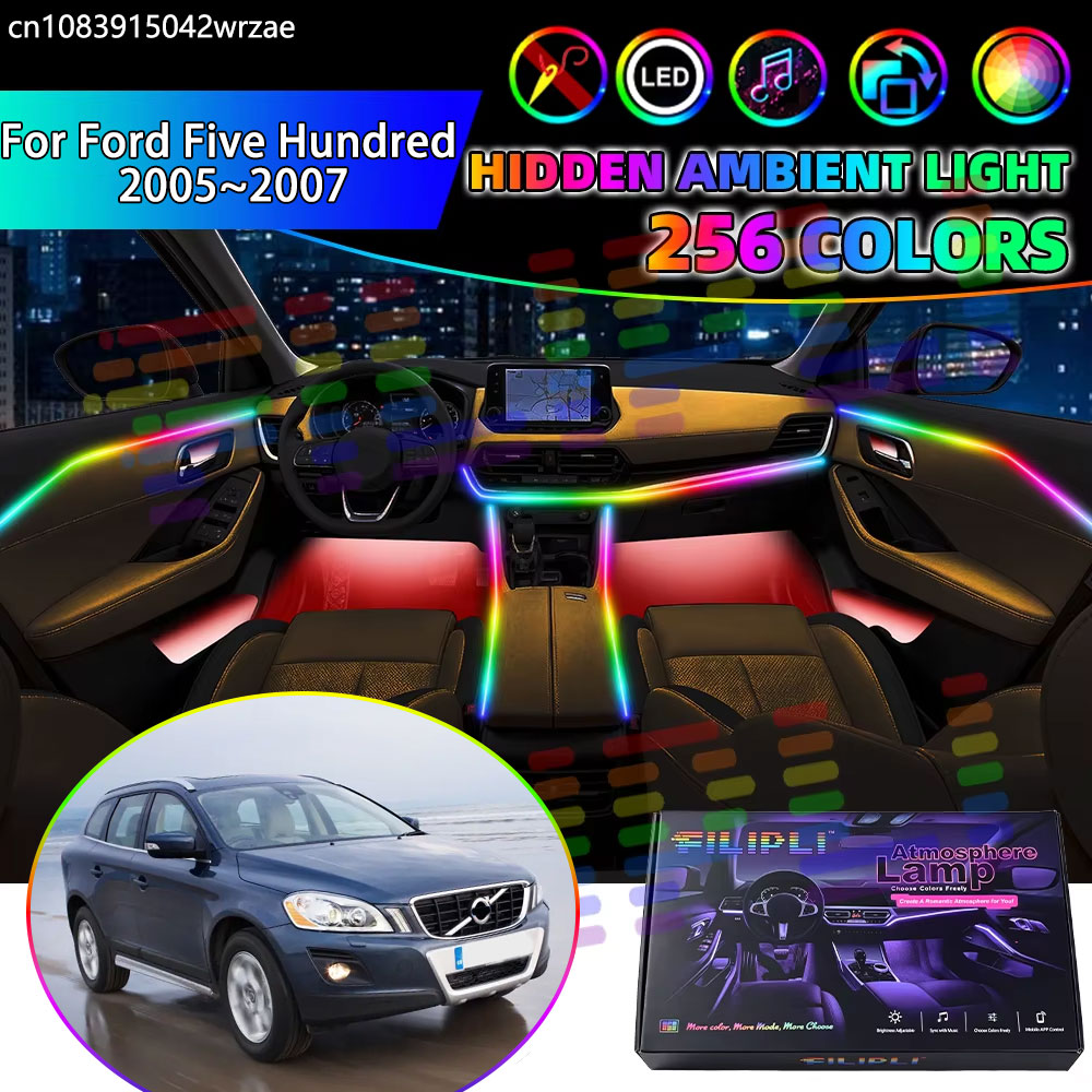 Led Ambient Interior Car Lights App Control - Voor Volvo XC60 2009~2017 MK1 2010