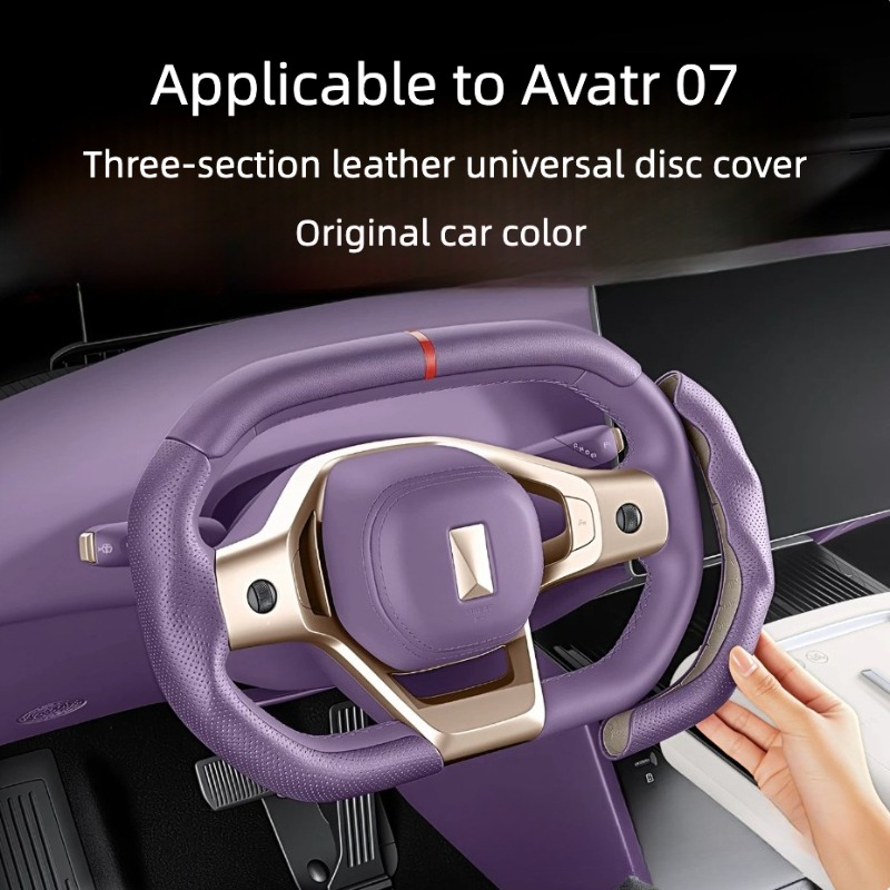 Car Steering Wheel Cover Anti Slip Breathable - Stuurhoes voor Avatr 07, universeel, anti-slip,