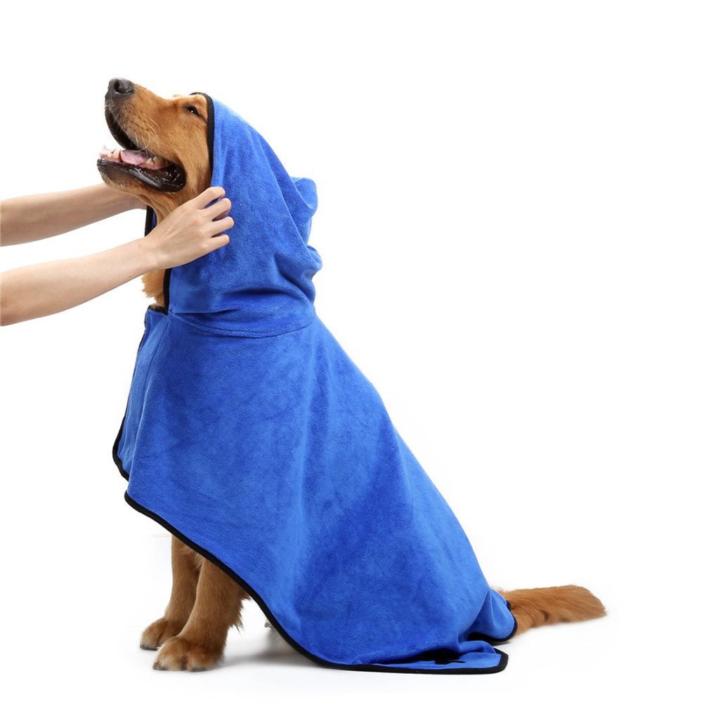 Microfiber Car Drying Towel Super Absorbent - Microvezel badjas voor huisdieren, hondendouche, sneldrogend,