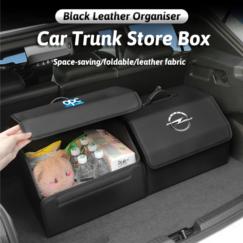 Kofferbak Organizer Box Leer O - Car Trunk Organizer Foldable Storage Box recensie en prijs