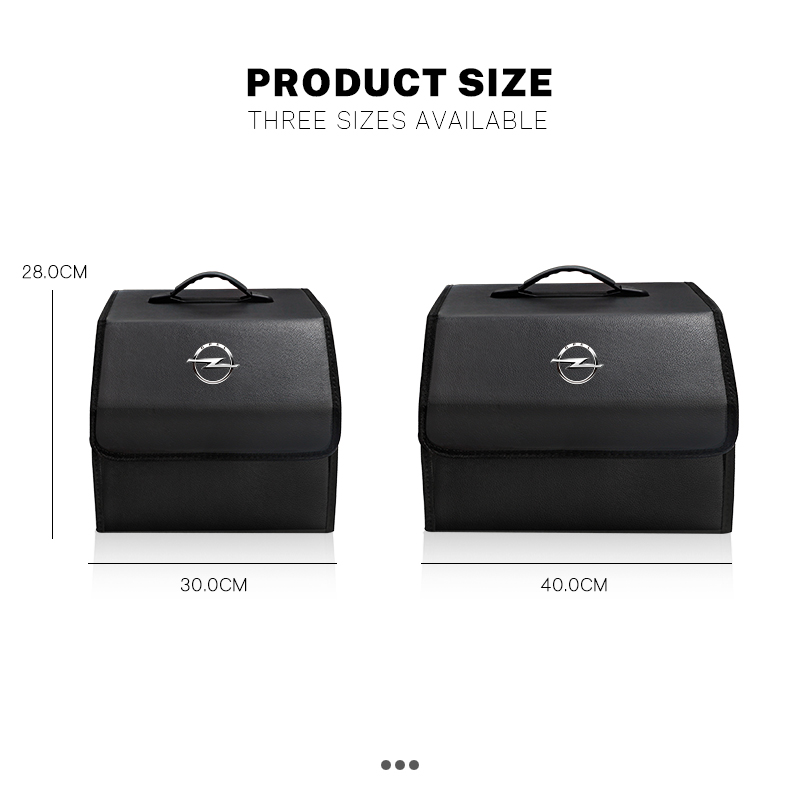 Kofferbak Organizer Box Leer O - Car Trunk Organizer Foldable Storage Box recensie en prijs