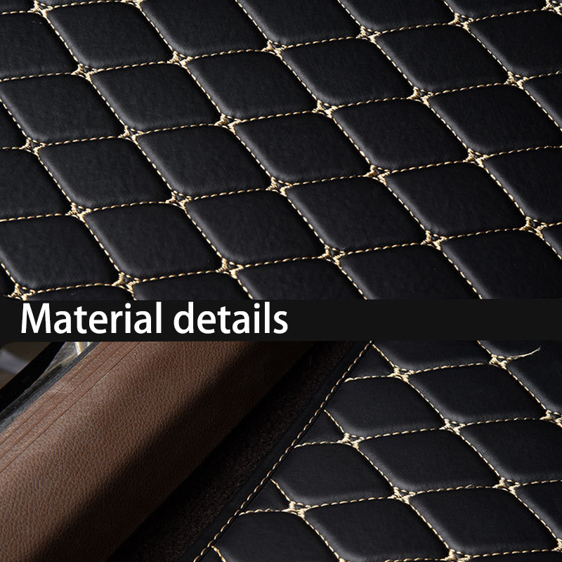5 stuks universele PU lederen  - Car Floor Mats Universal Waterproof Leather recensie en prijs