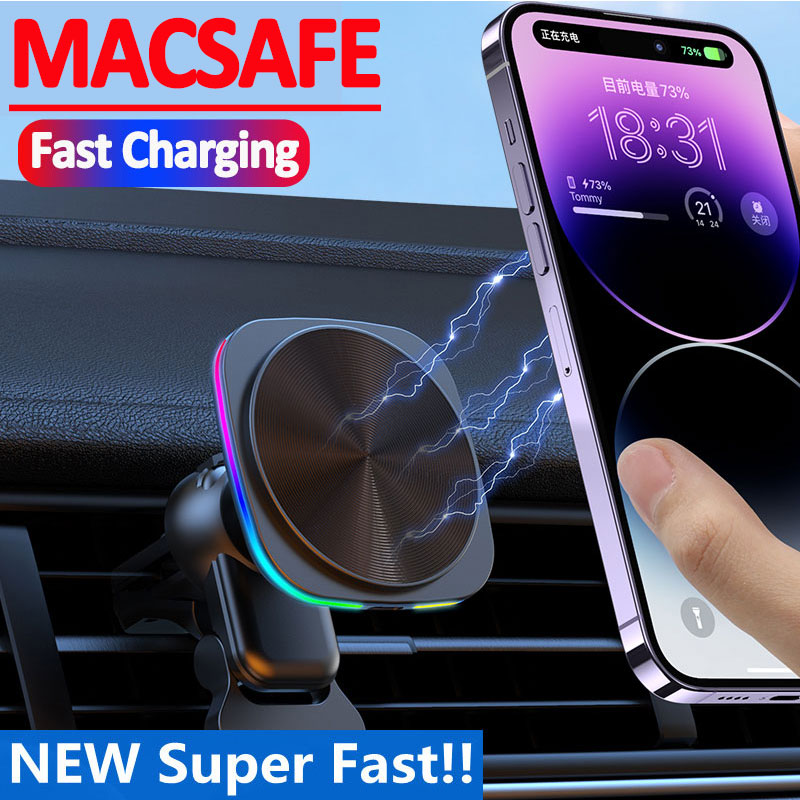 Auto-oplader met magnetische d - Wireless Car Charger Mount Fast Charging recensie en prijs