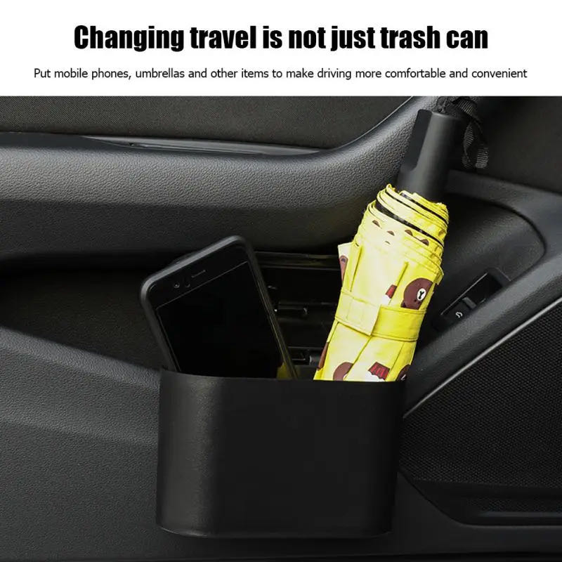 Groothandel draagbare plastic  - Waterproof Car Trash Can With Lid recensie en prijs