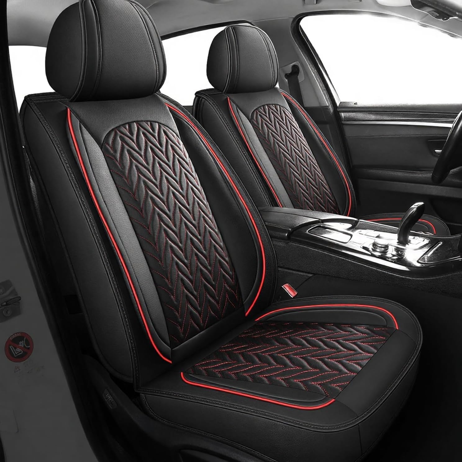 Universele autostoelbeschermin - Leather Car Seat Covers Full Set Universal recensie en prijs