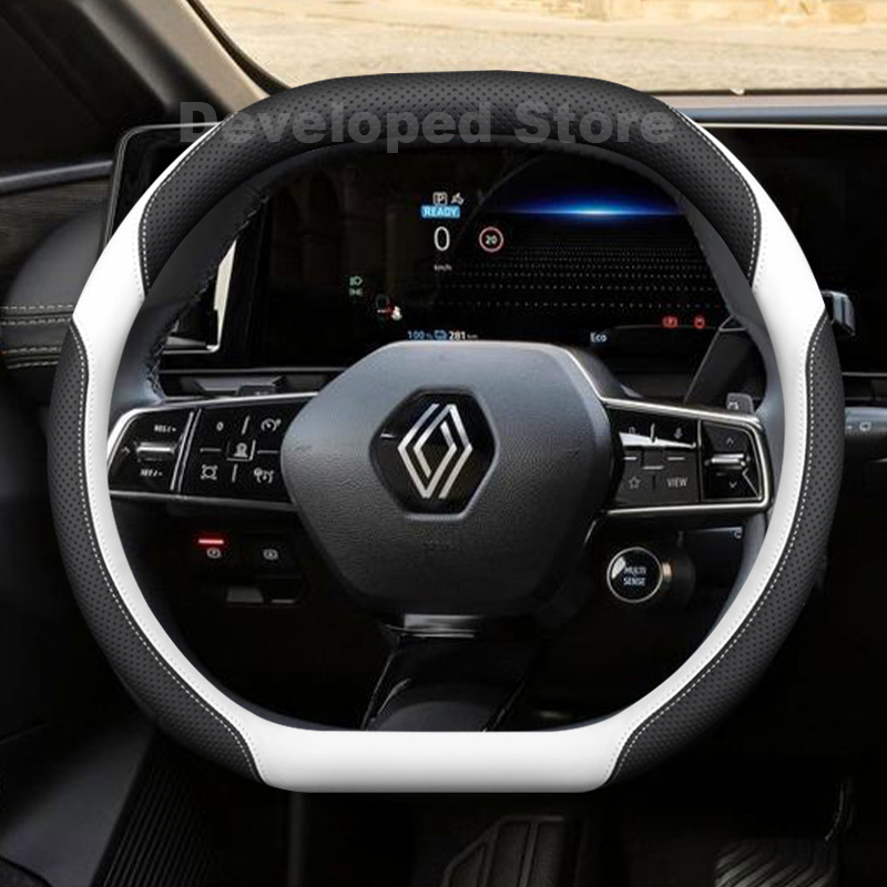 Auto Stuurhoes Voor Renault 5  - Car Steering Wheel Cover Anti Slip Breathable recensie en prijs