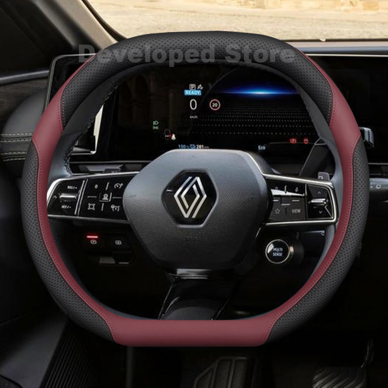 Auto Stuurhoes Voor Renault 5  - Car Steering Wheel Cover Anti Slip Breathable recensie en prijs