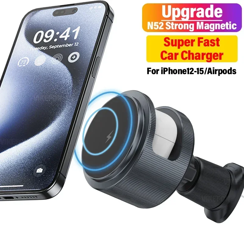 Magnetische draadloze autolade - Wireless Car Charger Mount Fast Charging recensie en prijs
