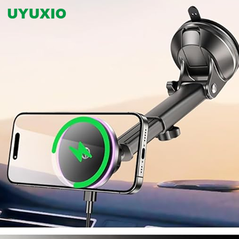 UYUXIO 15 W Snel Opladen Magne - Wireless Car Charger Mount Fast Charging recensie en prijs