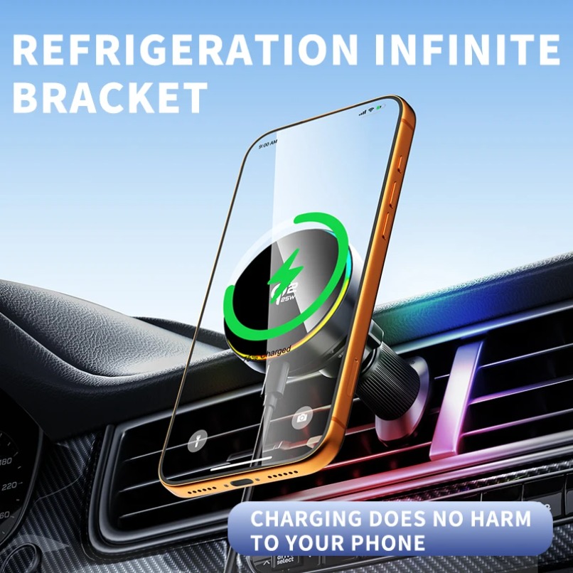 Qi2 25W Magnetische Draadloze  - Wireless Car Charger Mount Fast Charging recensie en prijs