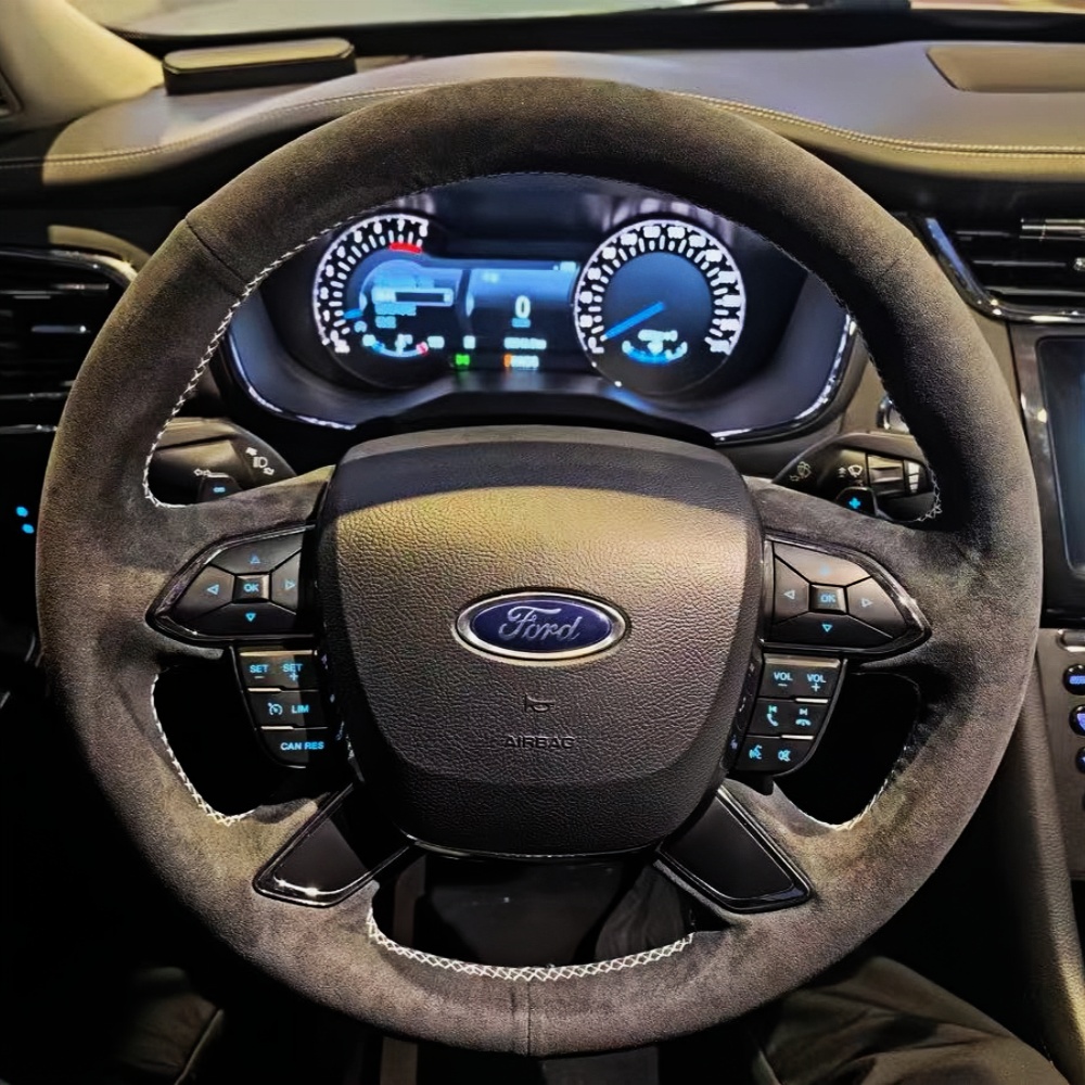 Custom Auto Stuurhoes Hand Naa - Car Steering Wheel Cover Anti Slip Breathable recensie en prijs