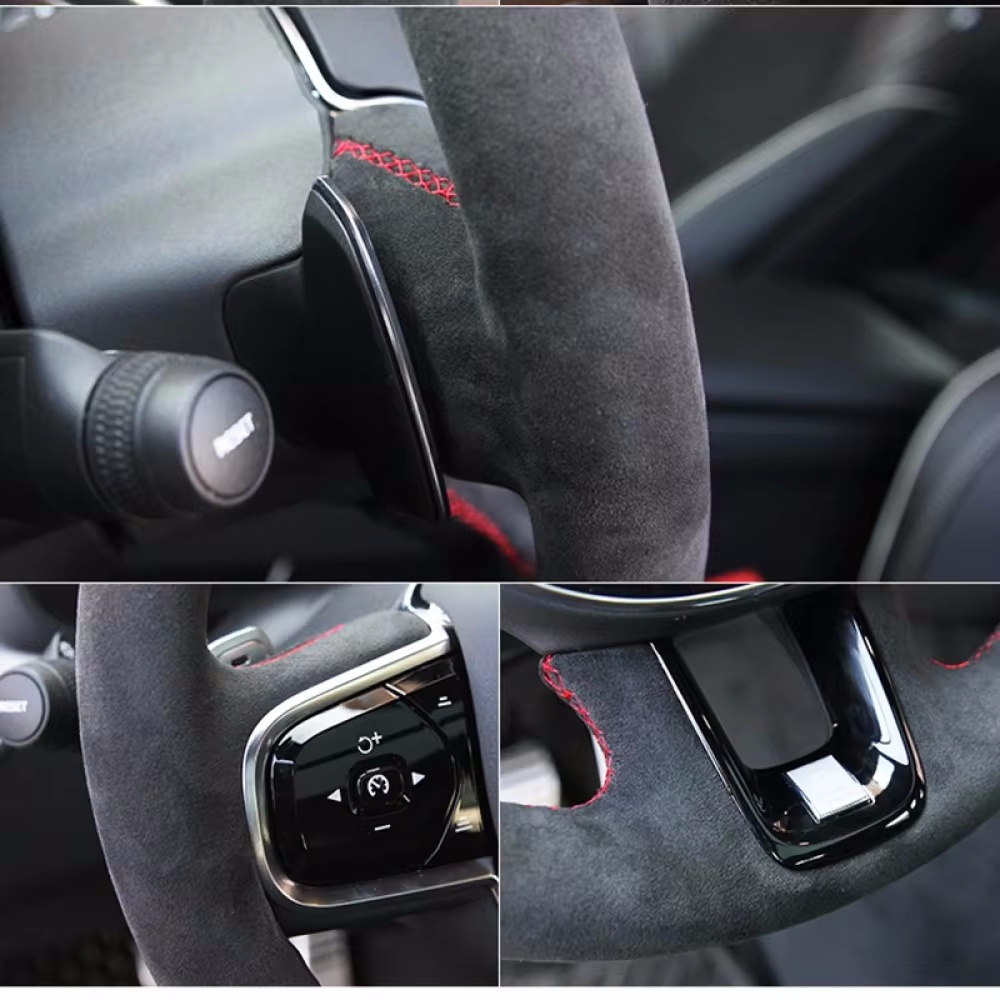 Custom Auto Stuurhoes Hand Naa - Car Steering Wheel Cover Anti Slip Breathable recensie en prijs