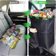 Zwarte waterdichte afvalzak vo - Waterproof Car Trash Can With Lid recensie en prijs