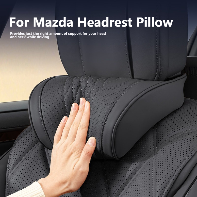 Memory Foam Nappa-leer, auto-n - Memory Foam Car Neck Pillow Lumbar Support recensie en prijs