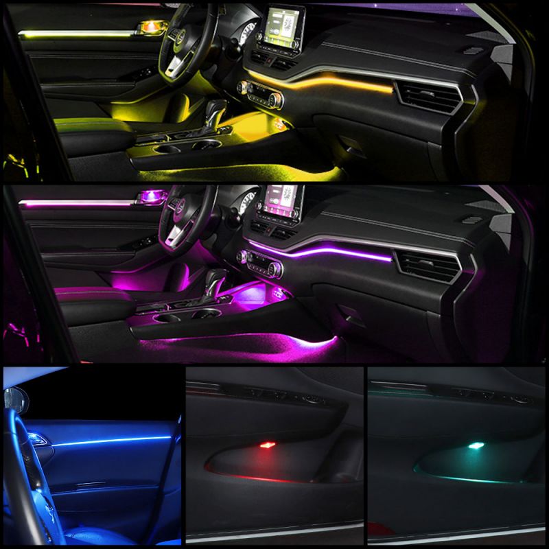 LED auto-interieur sfeerverlic - Led Ambient Interior Car Lights App Control recensie en prijs