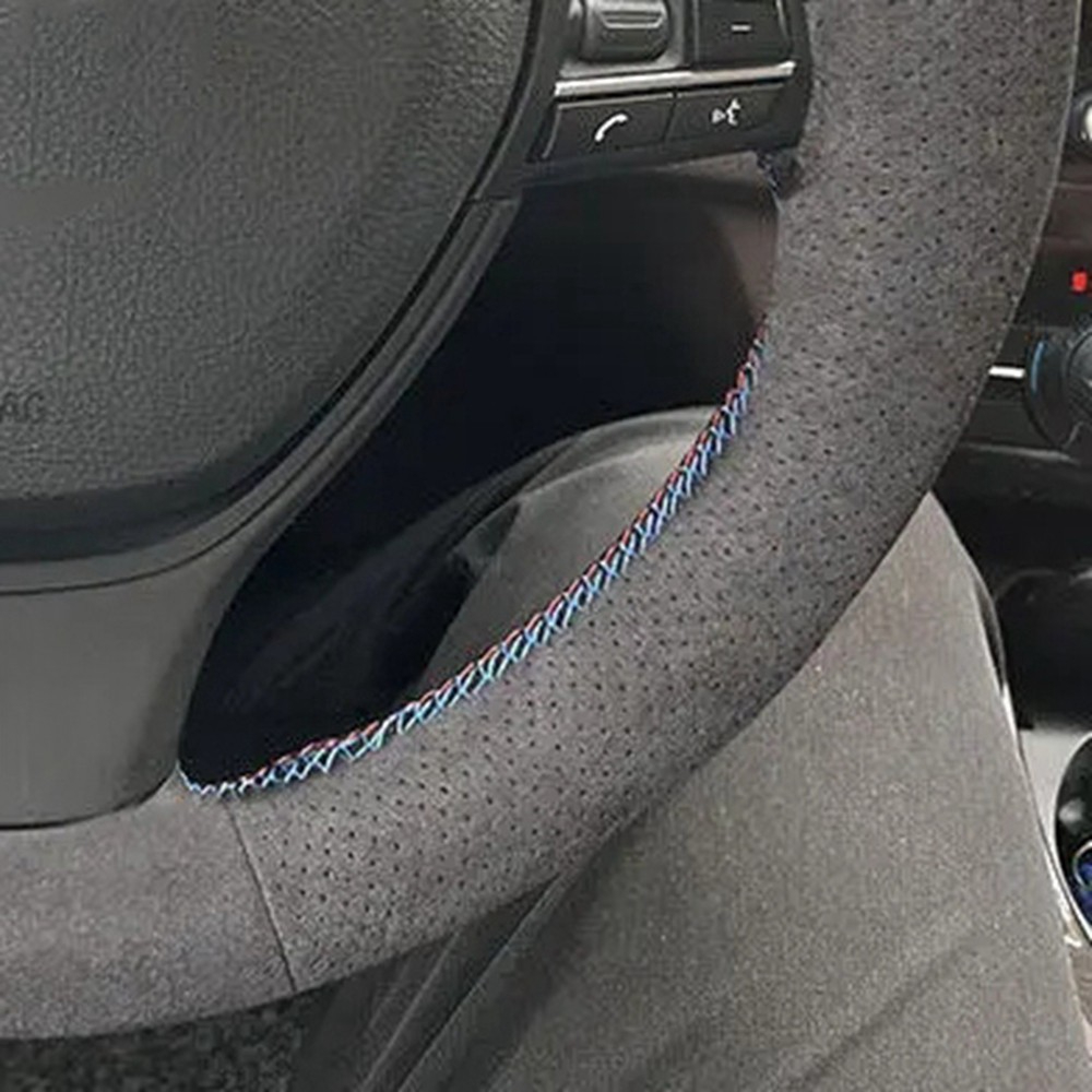 Op Maat Gemaakte Antislip Suèd - Car Steering Wheel Cover Anti Slip Breathable recensie en prijs