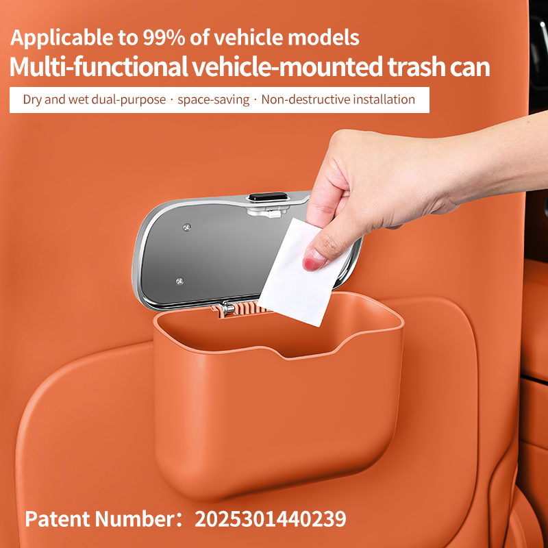 Autovuilnisbak met creatief de - Waterproof Car Trash Can With Lid recensie en prijs
