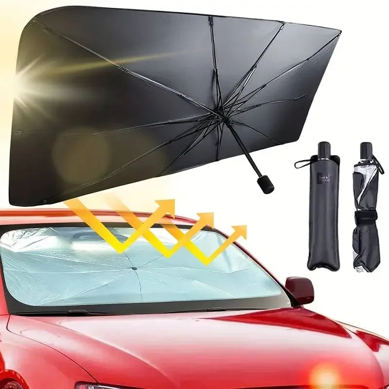 Autozonnescherm Voorruit Parap - Car Sunshade Windshield Umbrella Foldable recensie en prijs