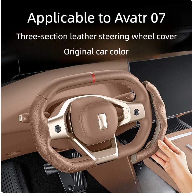 Stuurhoes voor Avatr 07, unive - Car Steering Wheel Cover Anti Slip Breathable recensie en prijs