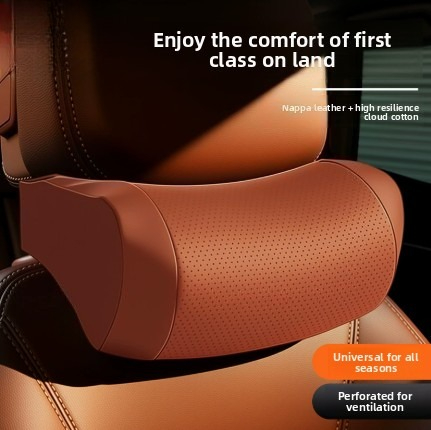 Memory Foam Auto-Nekkussen PU  - Memory Foam Car Neck Pillow Lumbar Support recensie en prijs