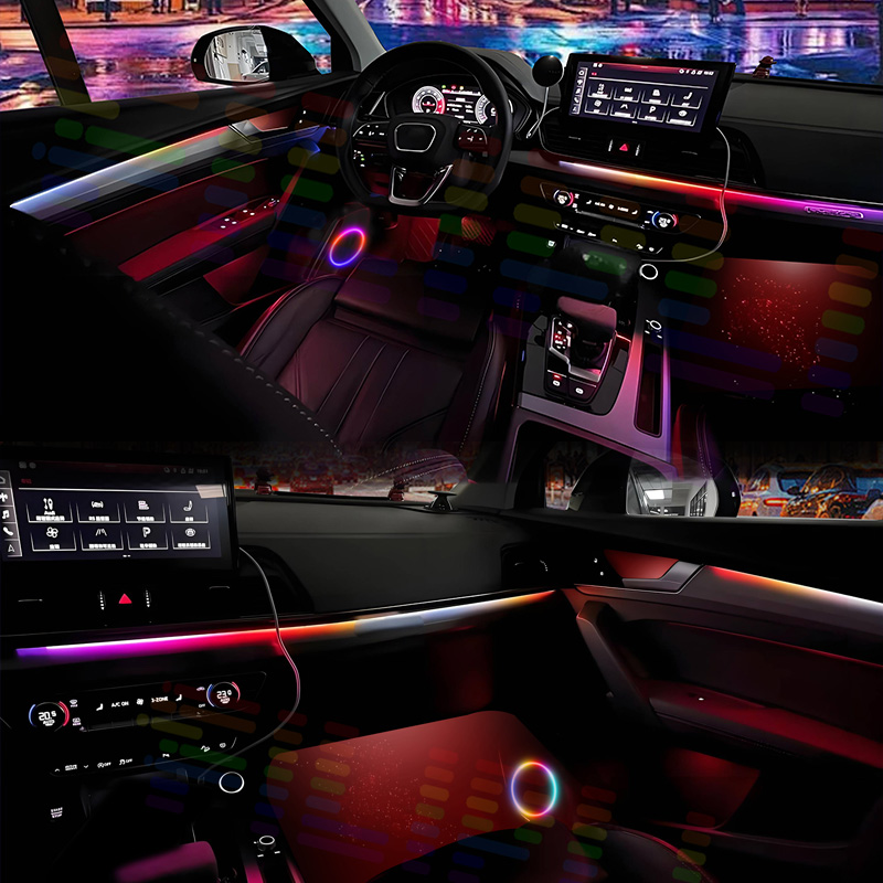 Voor Ambient Lights App Univer - Led Ambient Interior Car Lights App Control recensie en prijs