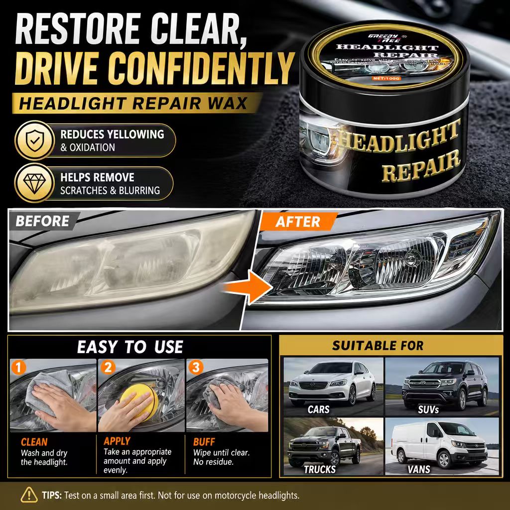 Autokoplamp Reparatie Wax Poli - Car Scratch Repair Polishing Wax Paste recensie en prijs