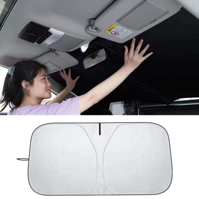 Autozonnescherm UV-reflectie v - Car Sunshade Windshield Umbrella Foldable recensie en prijs