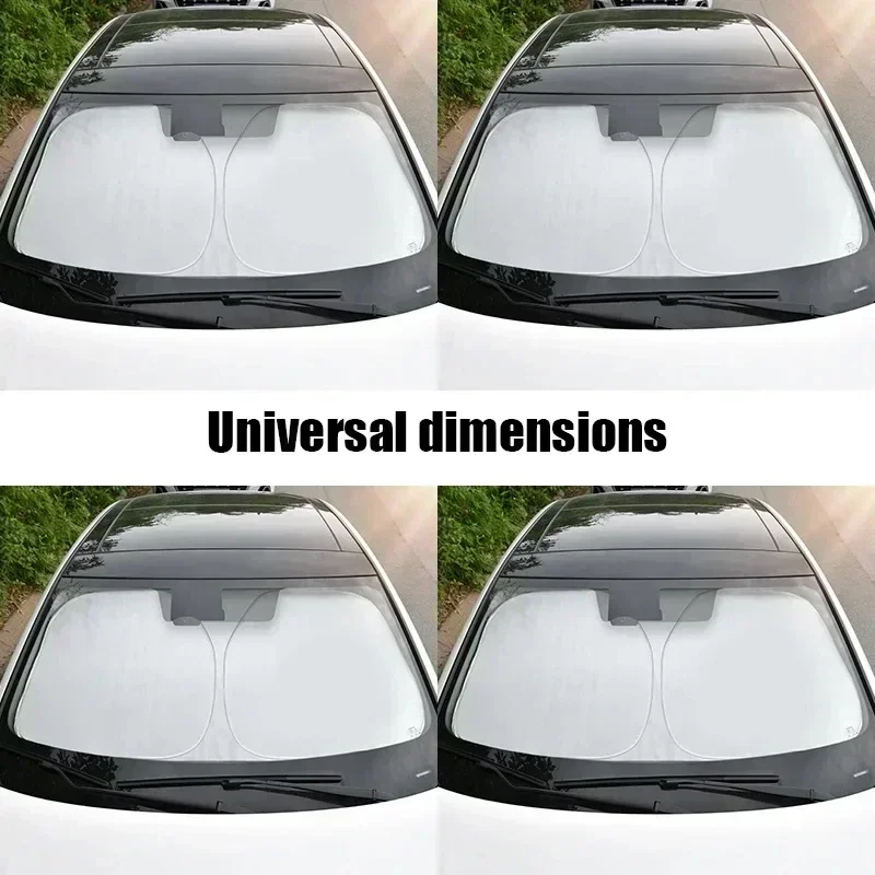 Autozonnescherm UV-reflectie v - Car Sunshade Windshield Umbrella Foldable recensie en prijs