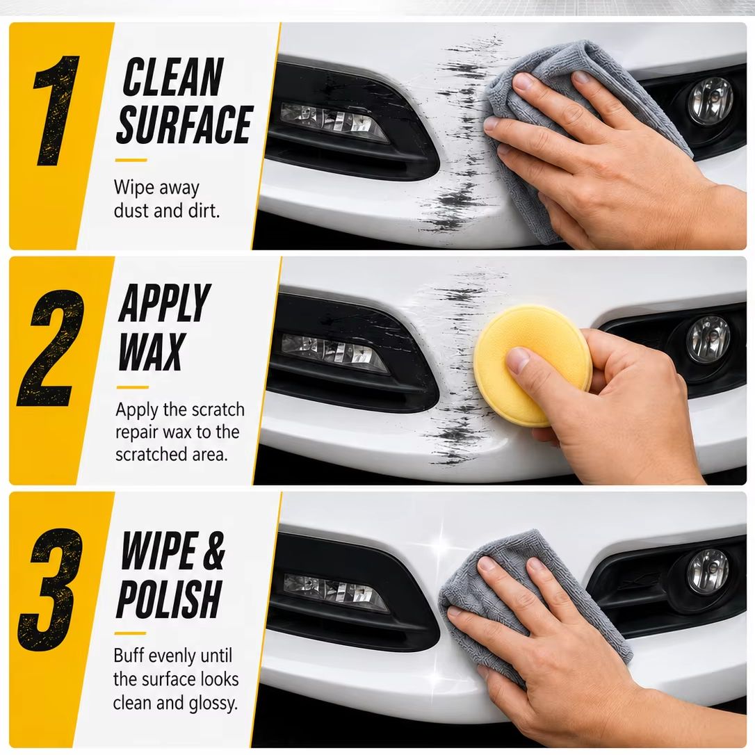 Krasreparatiewas voor autolako - Car Scratch Repair Polishing Wax Paste recensie en prijs
