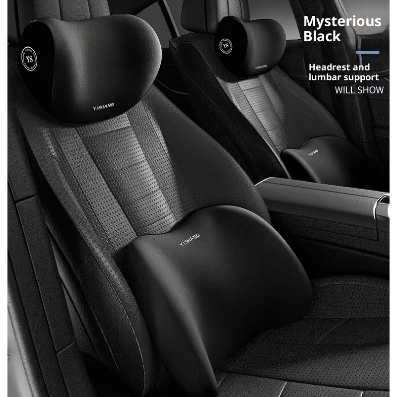 Autostoelkussen met hoofdsteun - Memory Foam Car Neck Pillow Lumbar Support recensie en prijs